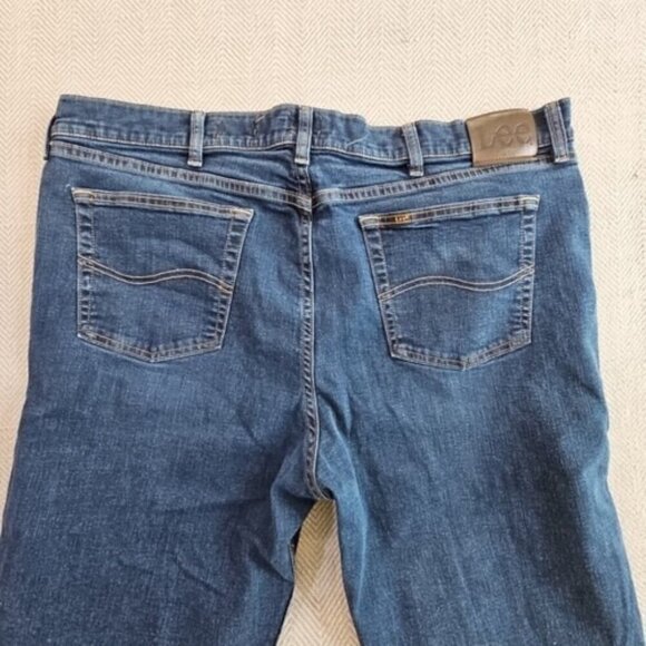 Lee Jeans Men's 42x36 Classic Fit Straight Leg 2006840 Sgene Stretch Fit EUC - Picture 9 of 14